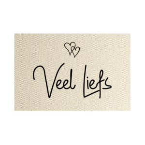 wenskaart Veel liefs